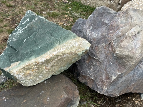 Камни для ландшафтного дизайна зелёные 10-60 килограмм купить в Владикавказе