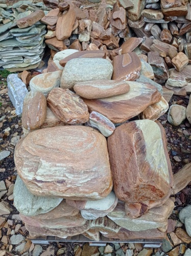 Златолит жёлтый, жёлто-зелёный глыбки и валуны для ланшафтного дизайна купить в Владикавказе